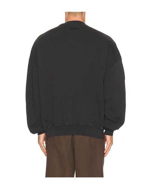Fear Of God Black Training 90's Crewneck Sweatshirt for men