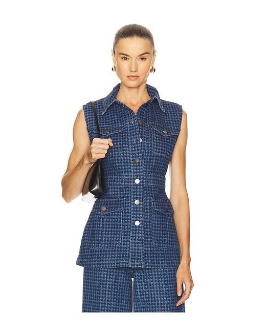 seventy + mochi Blue Ani Vest