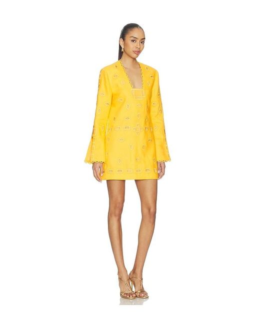 Alexis Yellow Eulia Dress