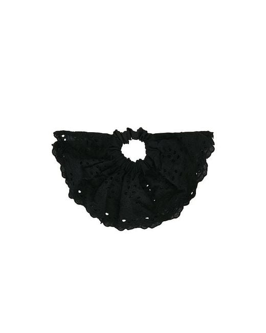 Lovers + Friends Black Amira Scrunchie