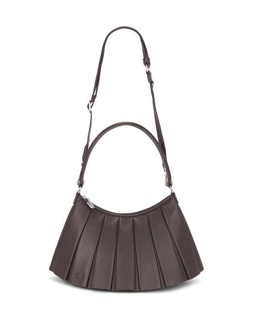 Lacoste Brown Lenglen Shoulder Bag