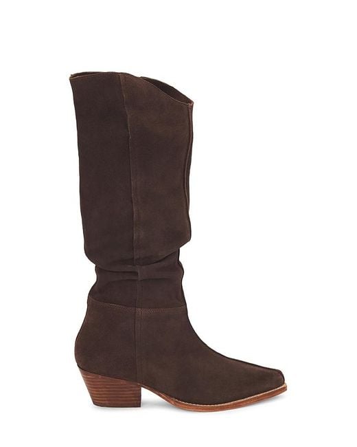 Free People Brown Sway Low Slouch Boot