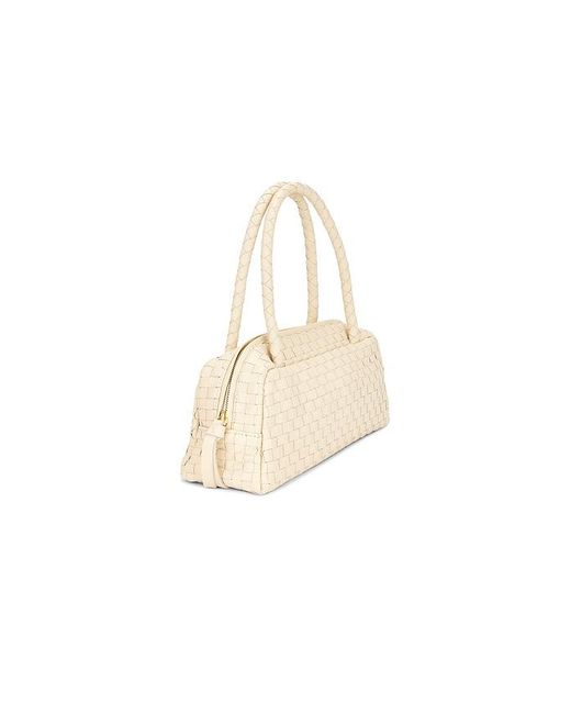 Cleobella White Calais Baguette Bag