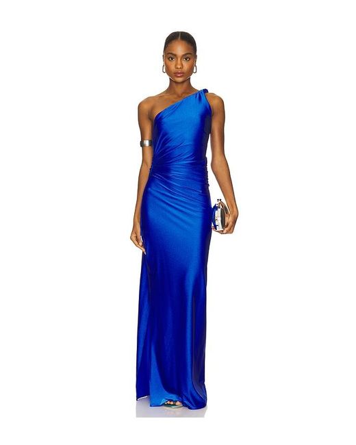 Baobab Blue Maxikleid Celele