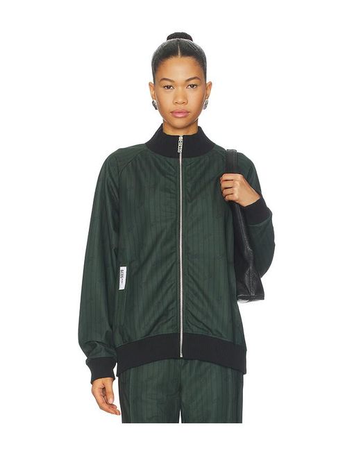 Gcds Multicolor Triacetate Pinstripe Track Jacket