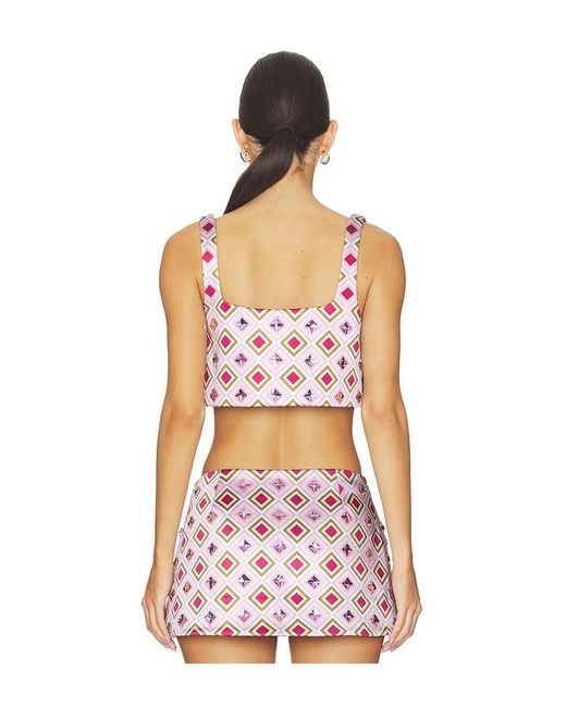 retroféte White Thalisa Top