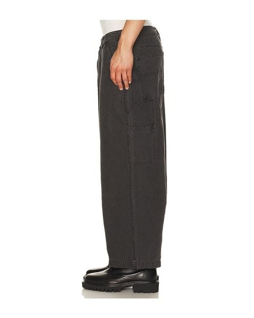 AllSaints Black Jackson Trouser for men