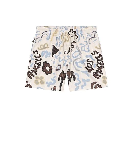 Oas Multicolor Memento Swim Shorts for men