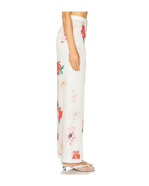 SAU LEE Red Elba Pant