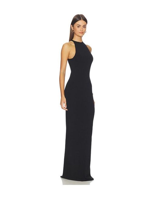 LPA Blue Manjari Maxi Dress
