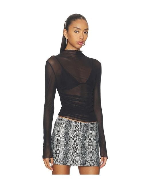 BY.DYLN Black Nina Top