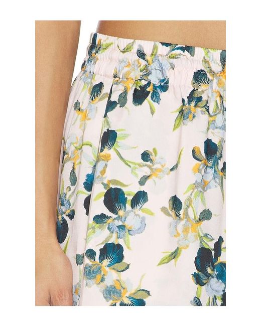 Cinq À Sept White Trailing Iris Asher Pant