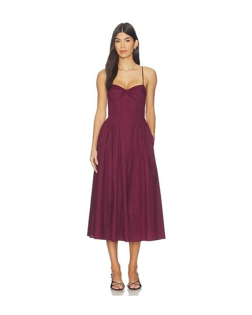 Nia Red Destene Dress