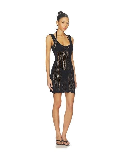 LSPACE Black Kairi Cover Up