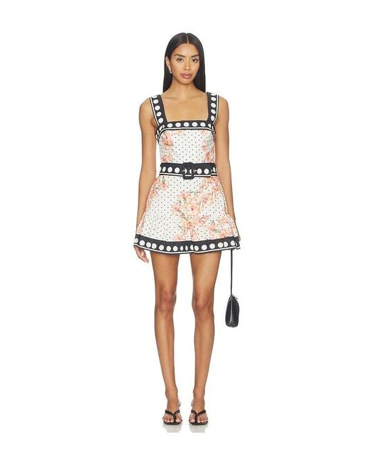 Amanda Uprichard Multicolor X Revolve Lena Skort Romper