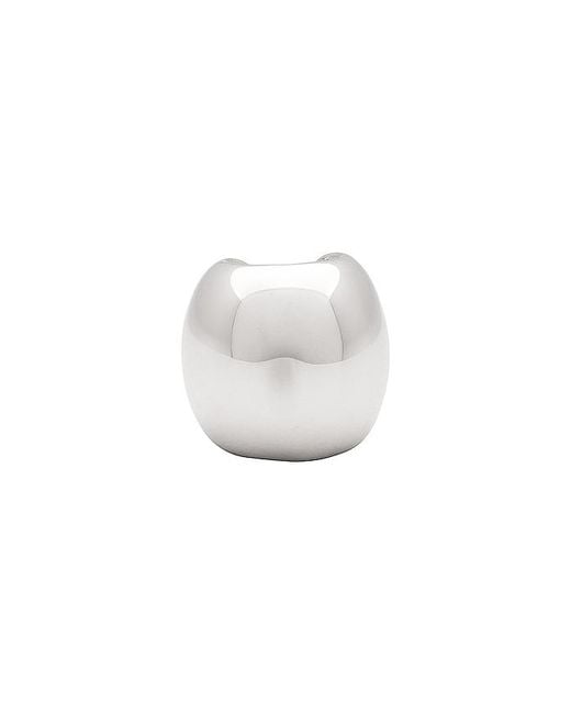 Ettika White Chunky Metal Ear Cuff
