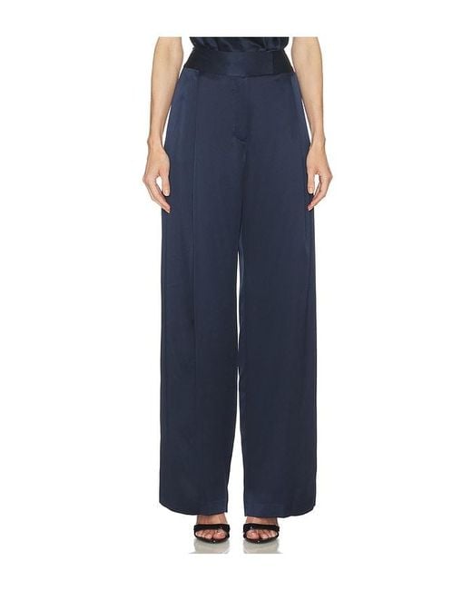 The Sei Blue Relaxed Trouser