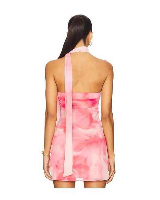 Lovers + Friends Pink Mariah Top