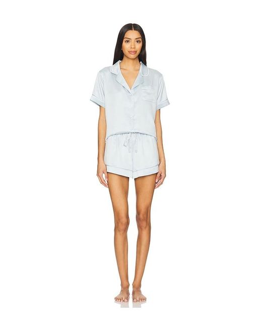 Flora Nikrooz White Pearl Short Set