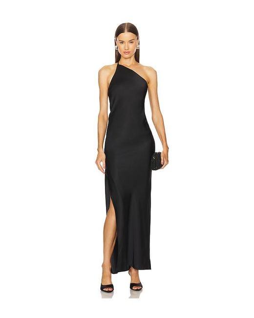 Michael Costello Black Abendkleid Piper