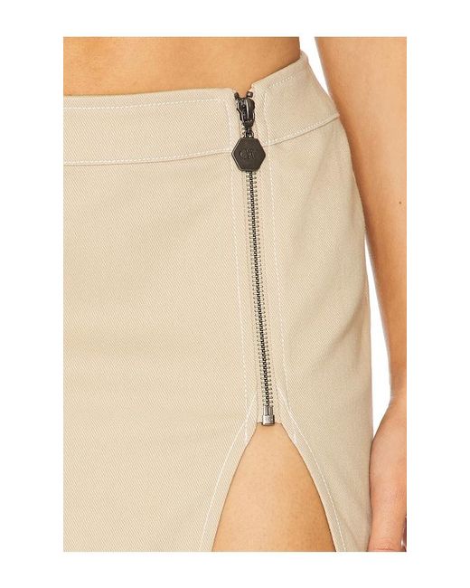 OW Collection White Marley Skirt