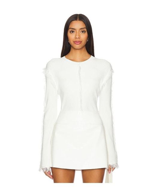 NonChalant Label White Alma Top
