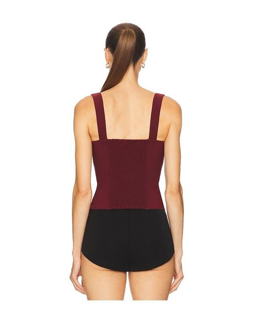 Elodie the Label Red Elodie Blaise Top