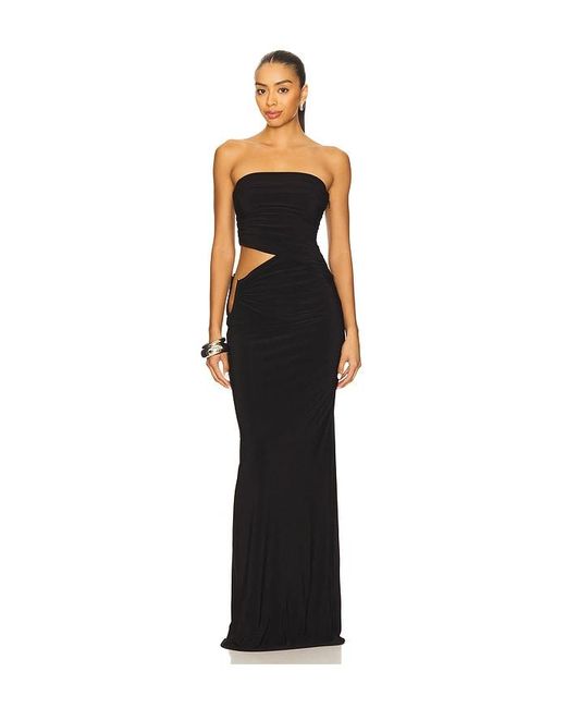Lovers + Friends Black Averie Gown