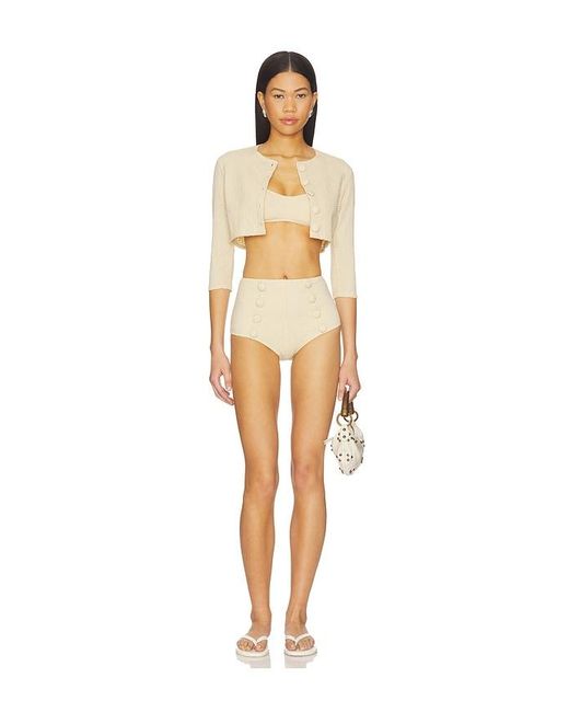 Lisa Marie Fernandez Natural Cardigan