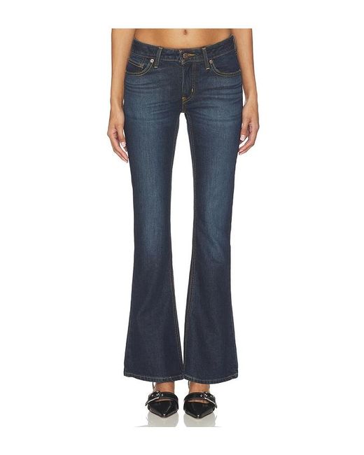 Levi's Blue Low Slim Boot