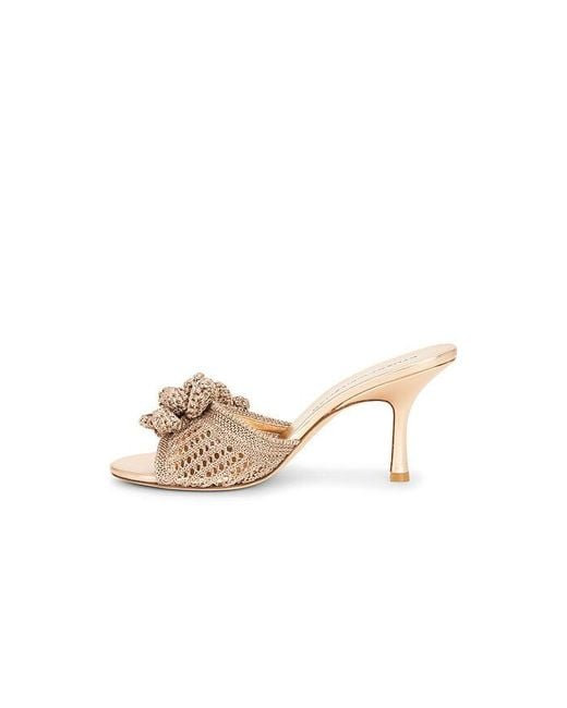 Stuart Weitzman White Lotus Slide 85