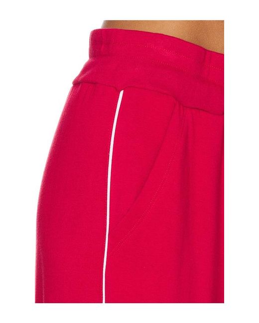 Year Of Ours Red Warm Up Sweat Pant
