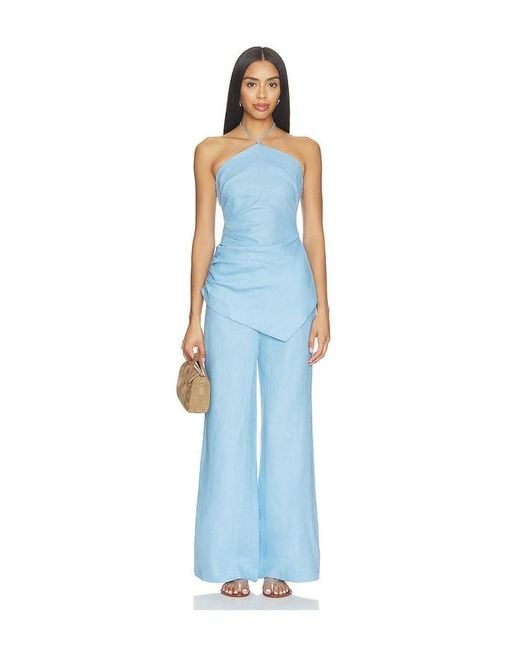 Faithfull The Brand Blue Syna Pant