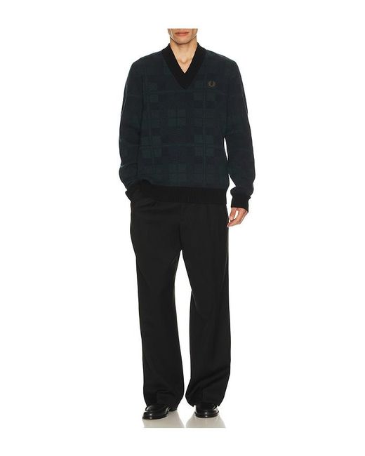 COMBINAISON BLACK WATCH en Navy Fred Perry pour homme en coloris Blue