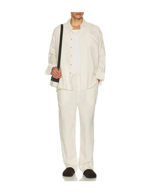 Bather White Core Leisure Pant for men