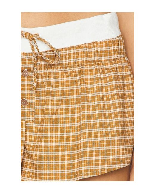Nirvana Short En Color Amarillo Mostaza Talla (También En Xxs, Xs) Lioness de color White