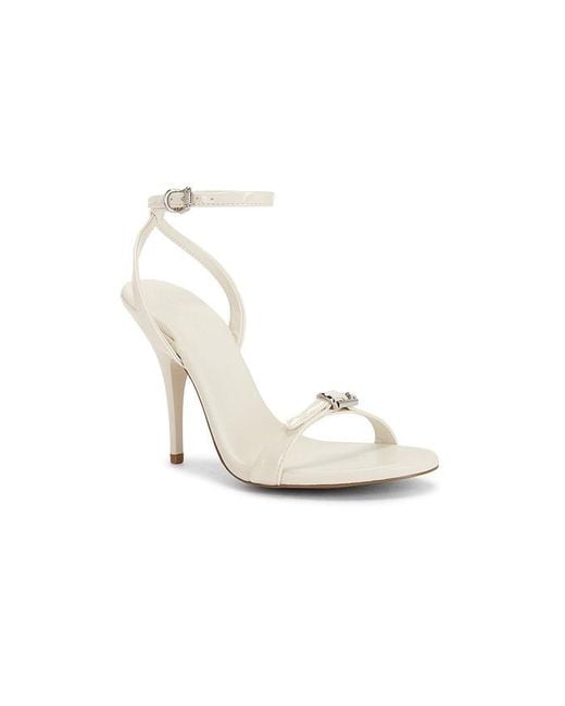 Steve Madden White Foxx Heels