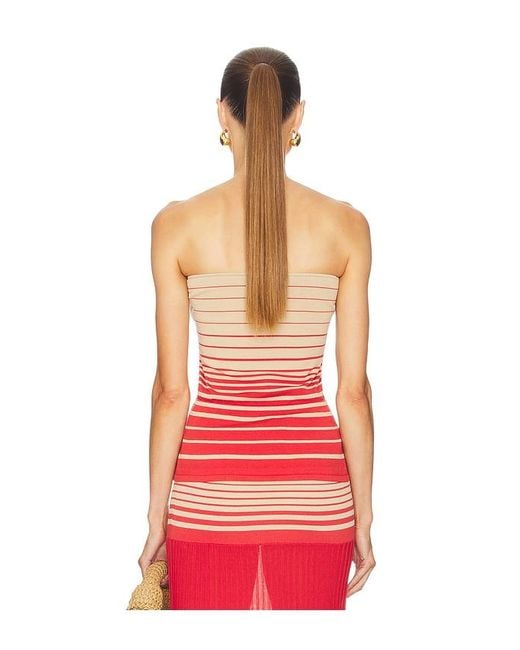 Faithfull The Brand Red Casia Top