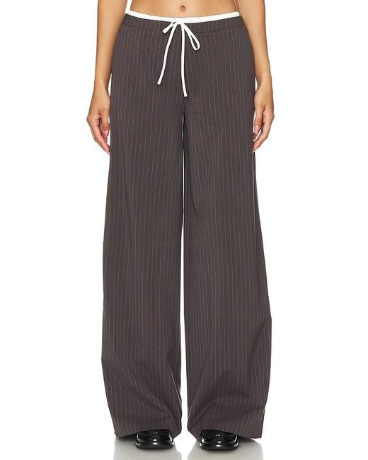 Lovers + Friends Brown Ashley Pant