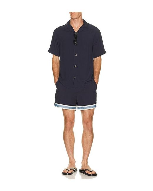 CHE Blue Valbonne Button Down Shirt for men