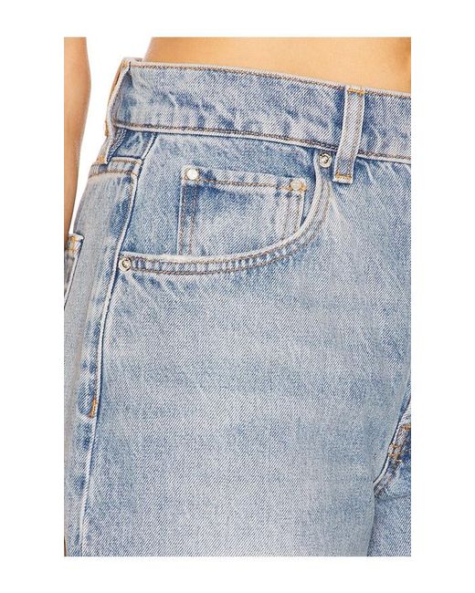 Anine Bing Blue Heath Wide Leg