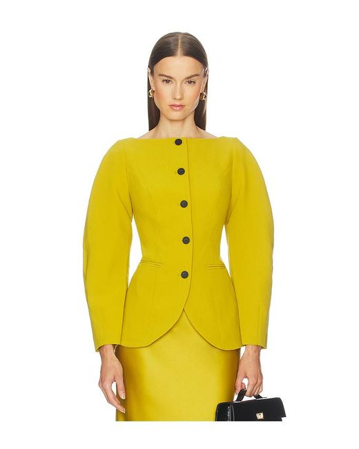ALIGNE Yellow Blazer Artemis
