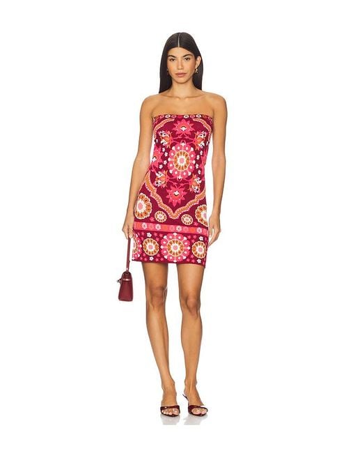 Cara Cara Red Minikleid Rome