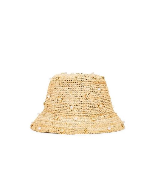 Nikki Beach Natural Pearle Bucket Hat