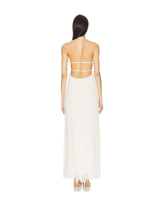 MORE TO COME White Michelle Maxi Dress