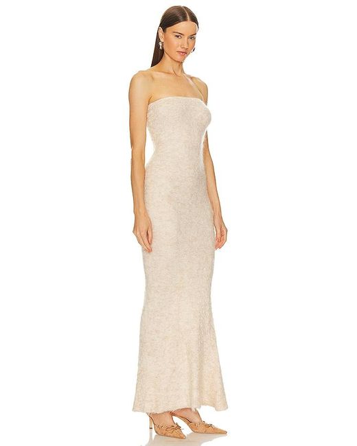 Song of Style Natural Bellamy Maxi Tube Dress