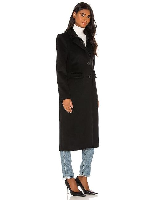 Lamarque Black Malva Coat