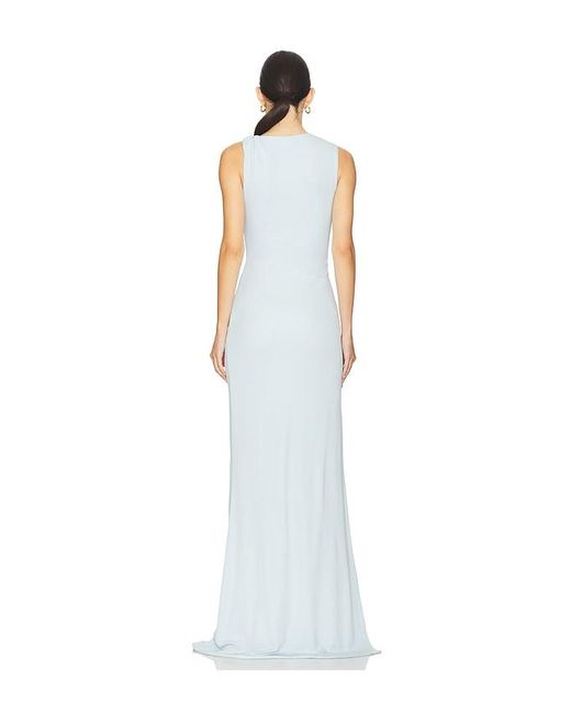 Camila Coelho White Azores Gown