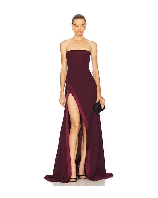 Ilkyaz Ozel Red Nefertiti Maxi Dress