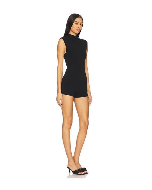 Lovers + Friends Black Deana Romper